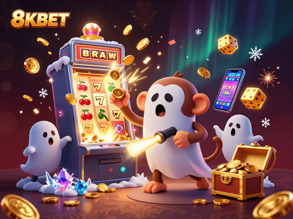 Experience thrilling wins at 8KBET, where playful spirits juggle wealth in a vibrant casino.