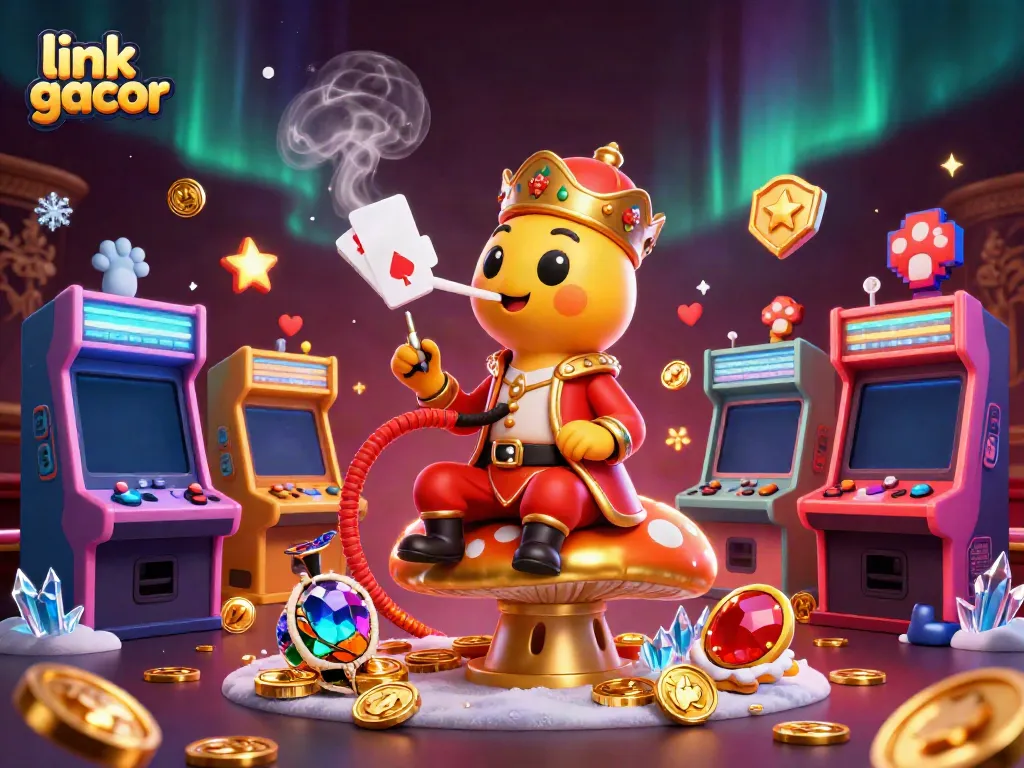 Experience the excitement of link gacor with dynamic casino elements and vibrant 3D characters.