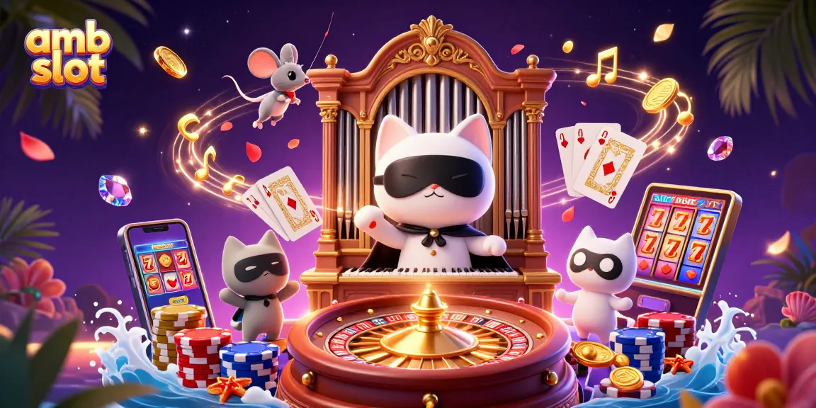 เล่น amb slot กับแมวผีในคาสิโนที่มีเงินทองล้นหลามและเกมที่น่าตื่นเต้น