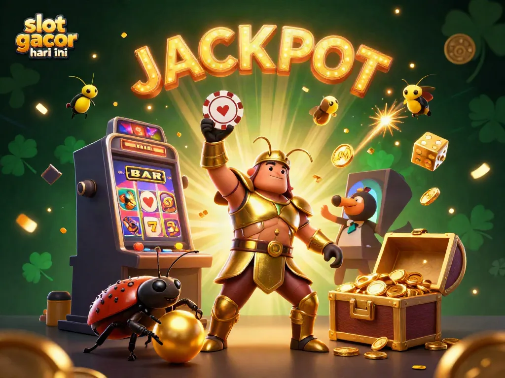 Experience thrilling wins with slot gacor hari ini featuring colorful slots and joyful characters!