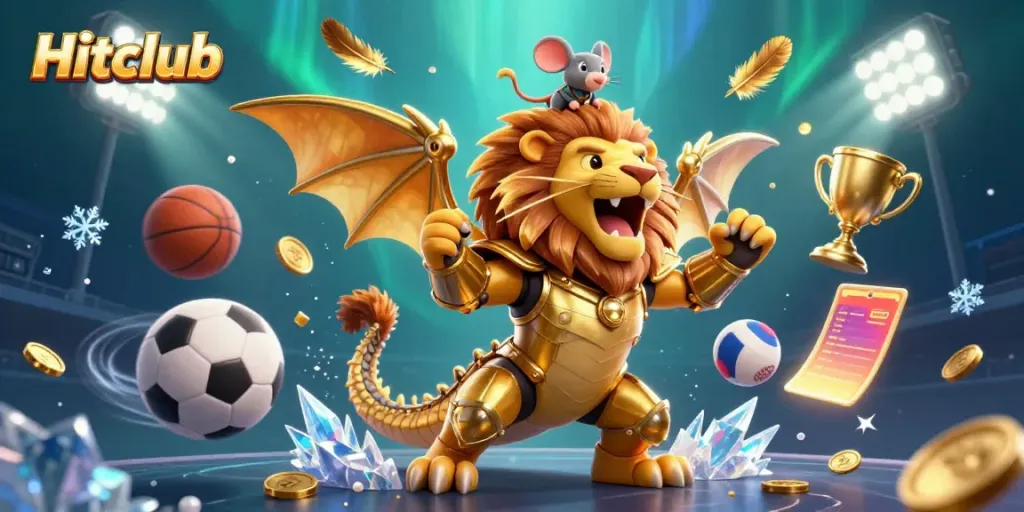 Experience the thrilling world of Hitclub with dynamic gaming elements and a triumphant chimera!