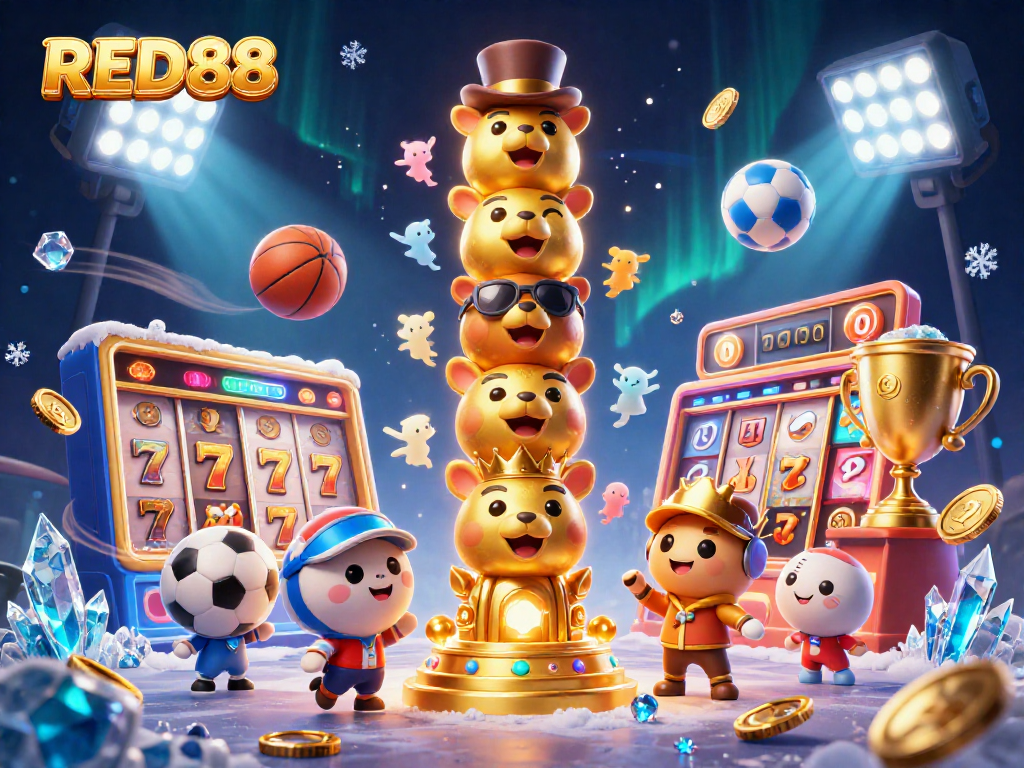 Get ready to play at RED88 with lively casino games, dynamic sports elements, and an exciting atmosphere!