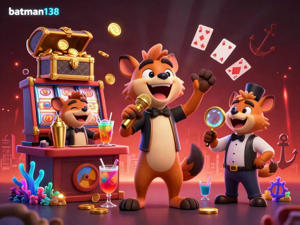 Join the fun at batman138’s dynamic casino where hyenas entertain and players win big!