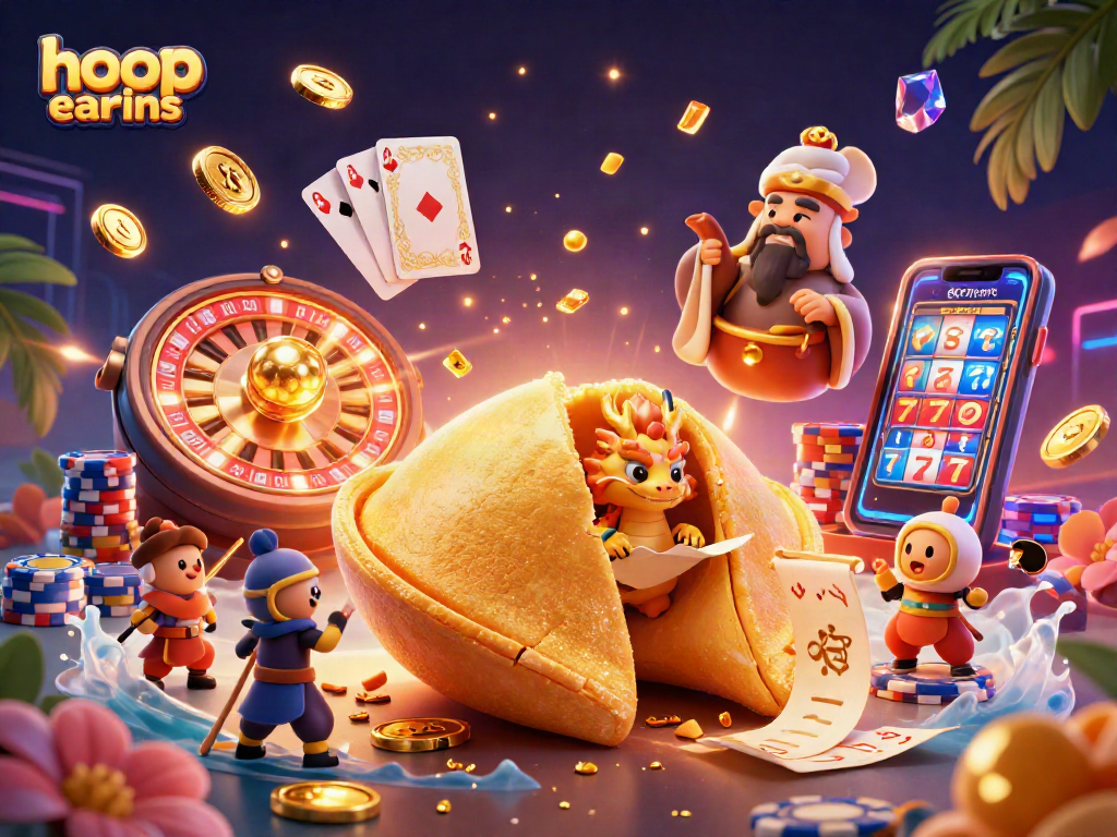 Experience the allure of hoop earrings while engaging in thrilling casino games.
