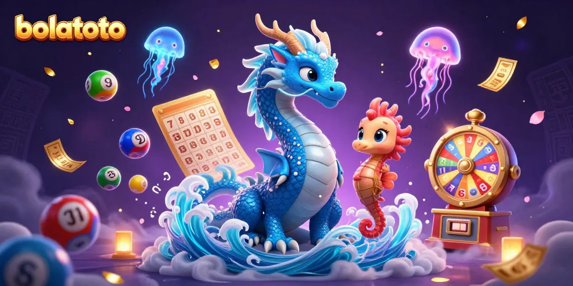 Join the adventure at bolatoto with vibrant lottery balls and mystical creatures.