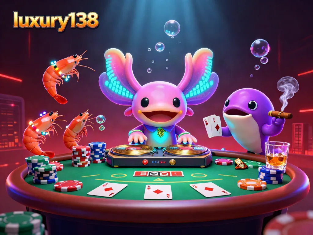 luxury138 menawarkan pengalaman bermain dengan DJ aksolotl 3D dan suasana kasino yang kaya warna.