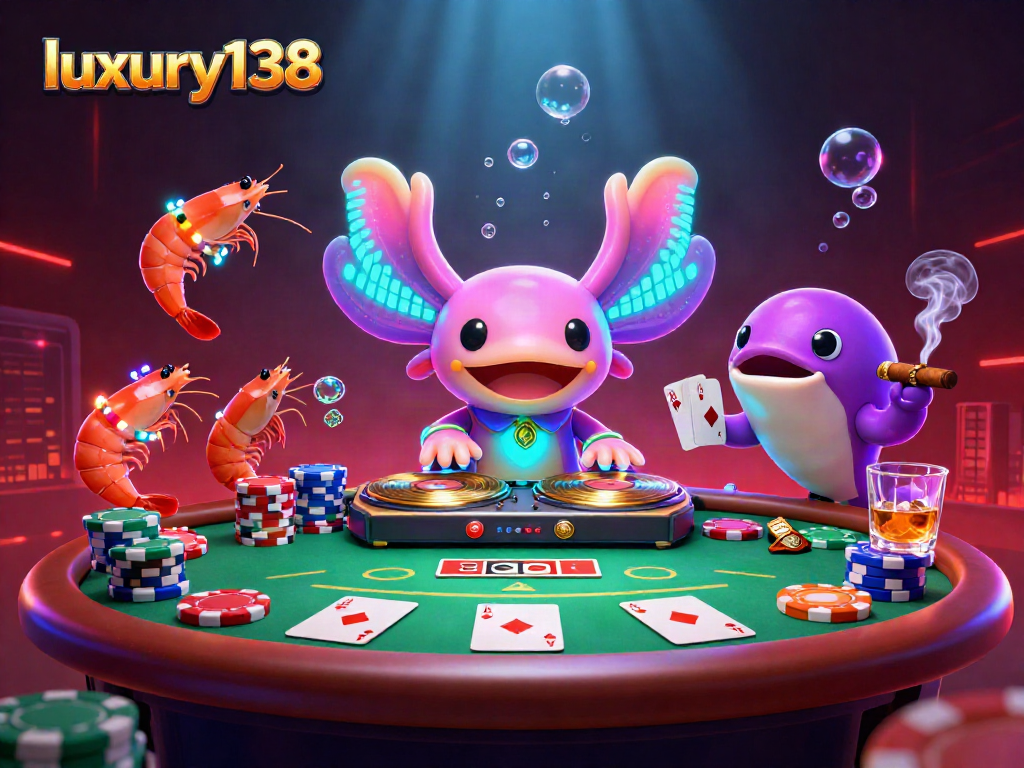 luxury138 menawarkan pengalaman bermain dengan DJ aksolotl 3D dan suasana kasino yang kaya warna.