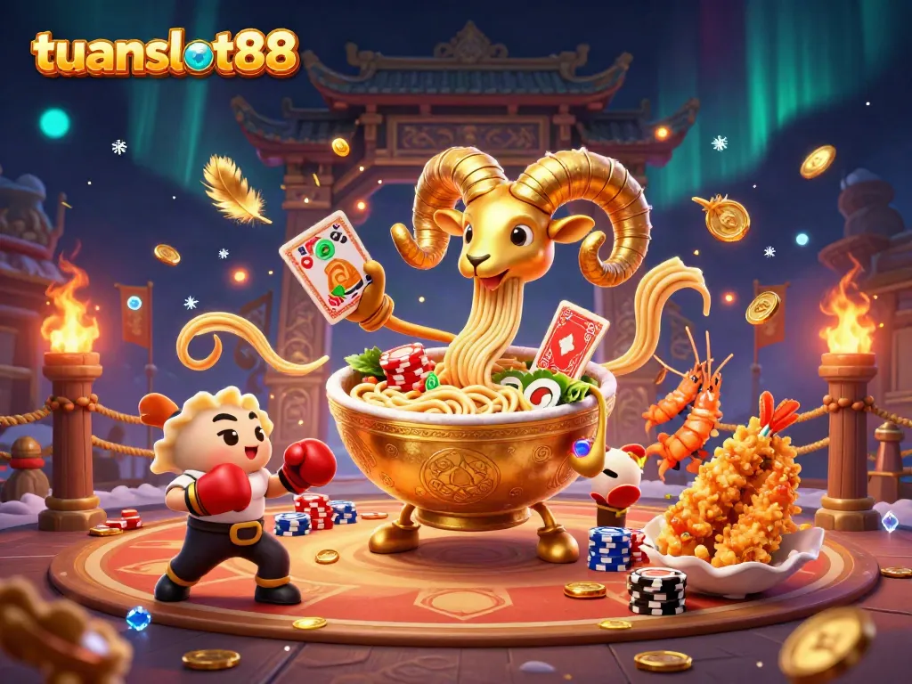Gambaran menarik bagaimana tuanslot88 menampilkan permainan slot dengan elemen visual memikat yang menggoda dalam suasana kasino.