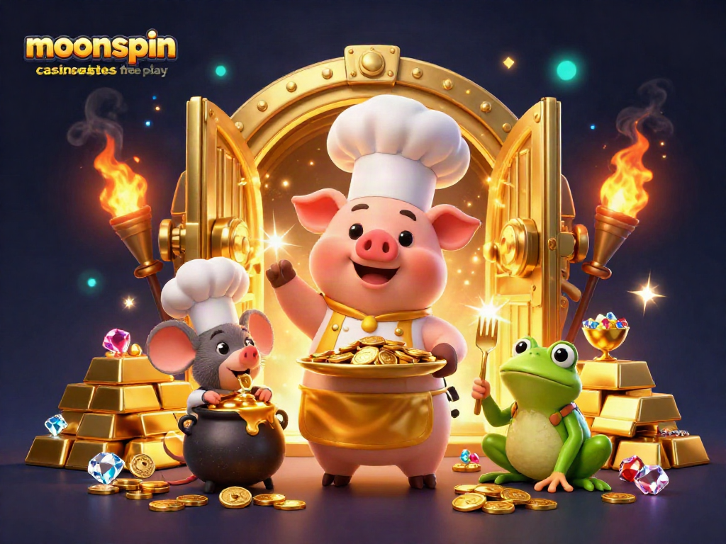 Experience free play with various options at moonspin casino sister sites free play featuring vibrant characters.